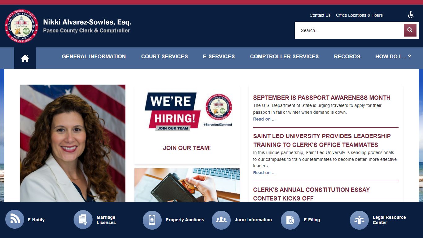 Pasco County Clerk, FL | Official Website